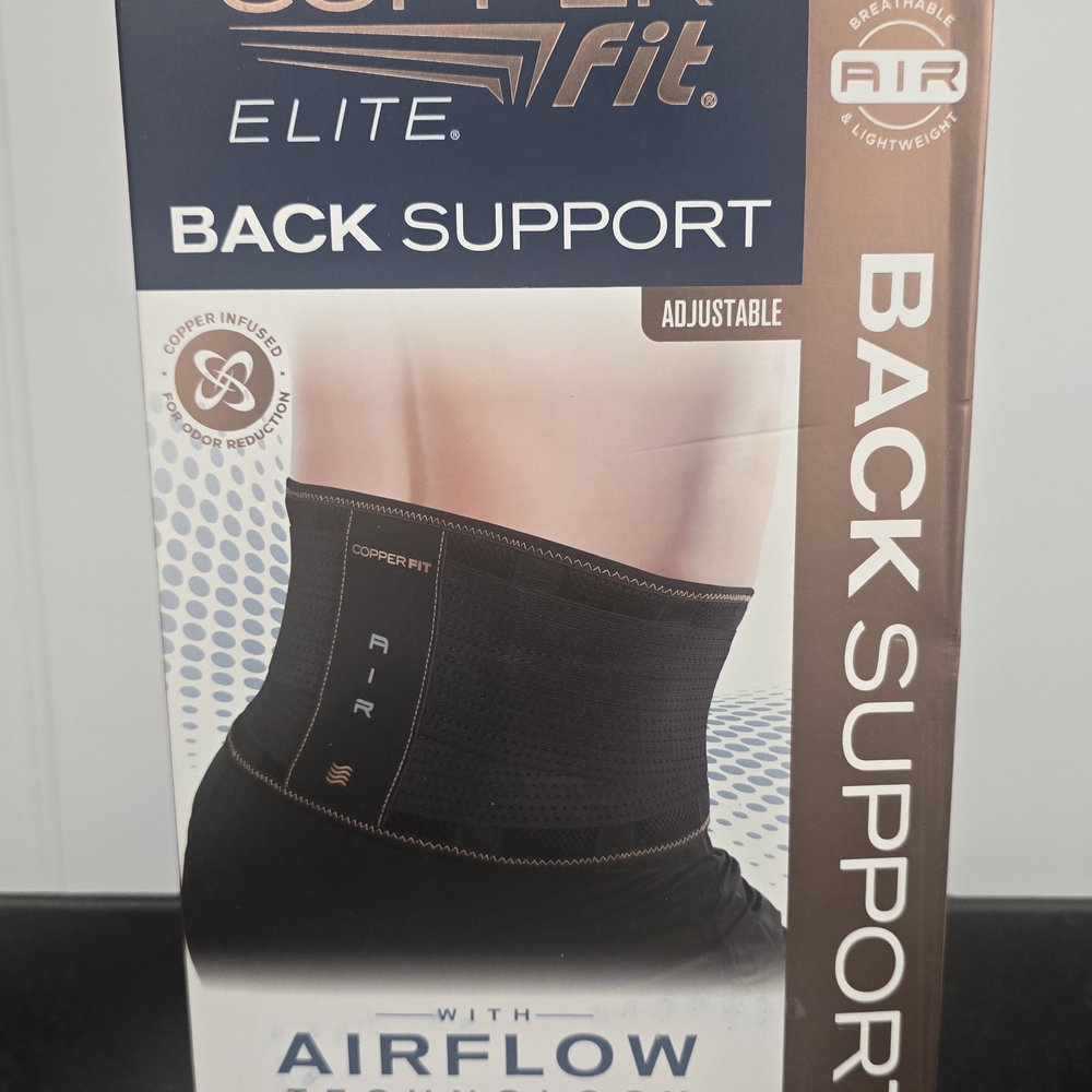 Copper Fit Elite Back Support AIRLFOW